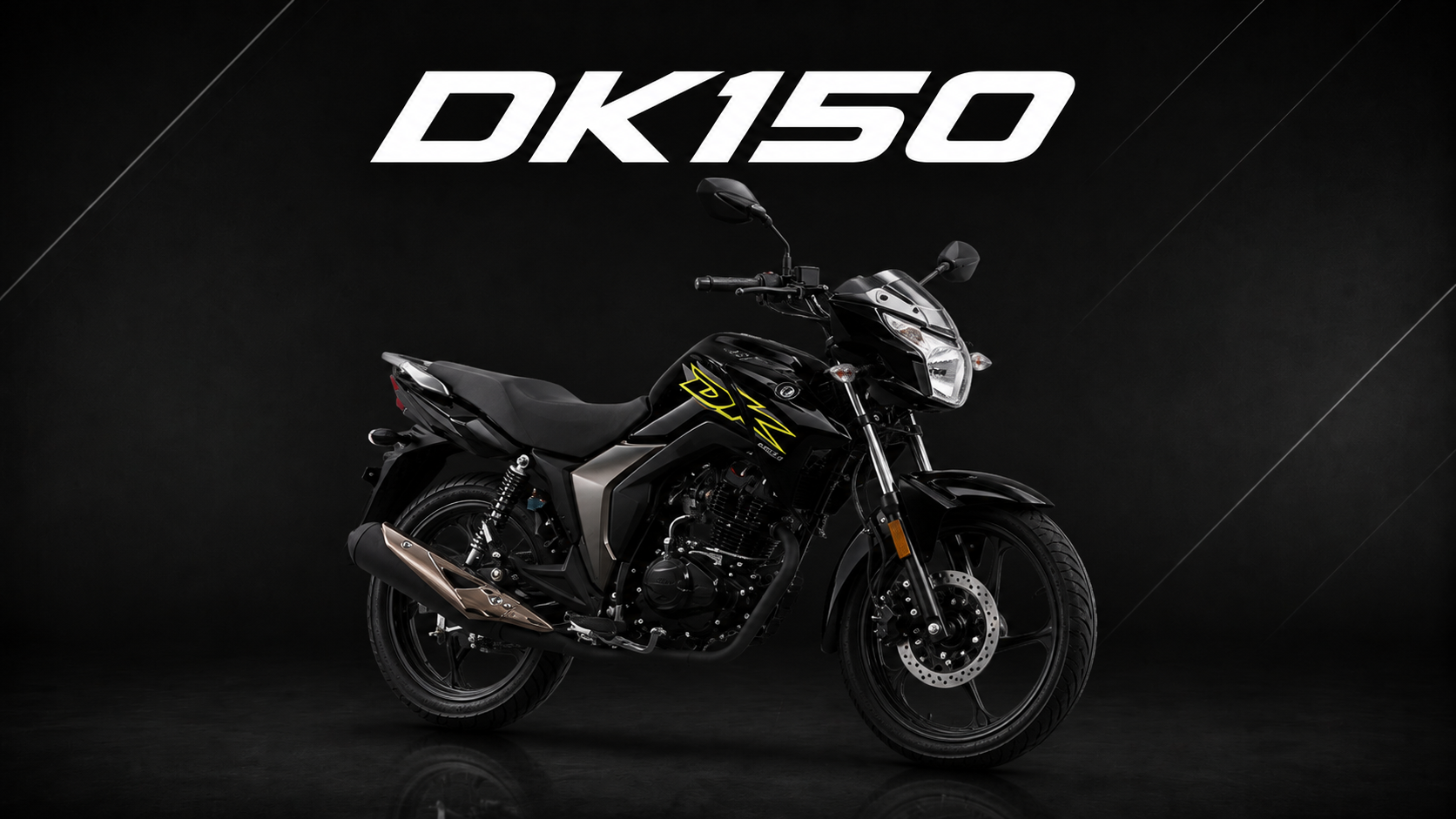 Suzuki Haojue DK150 vista lateral